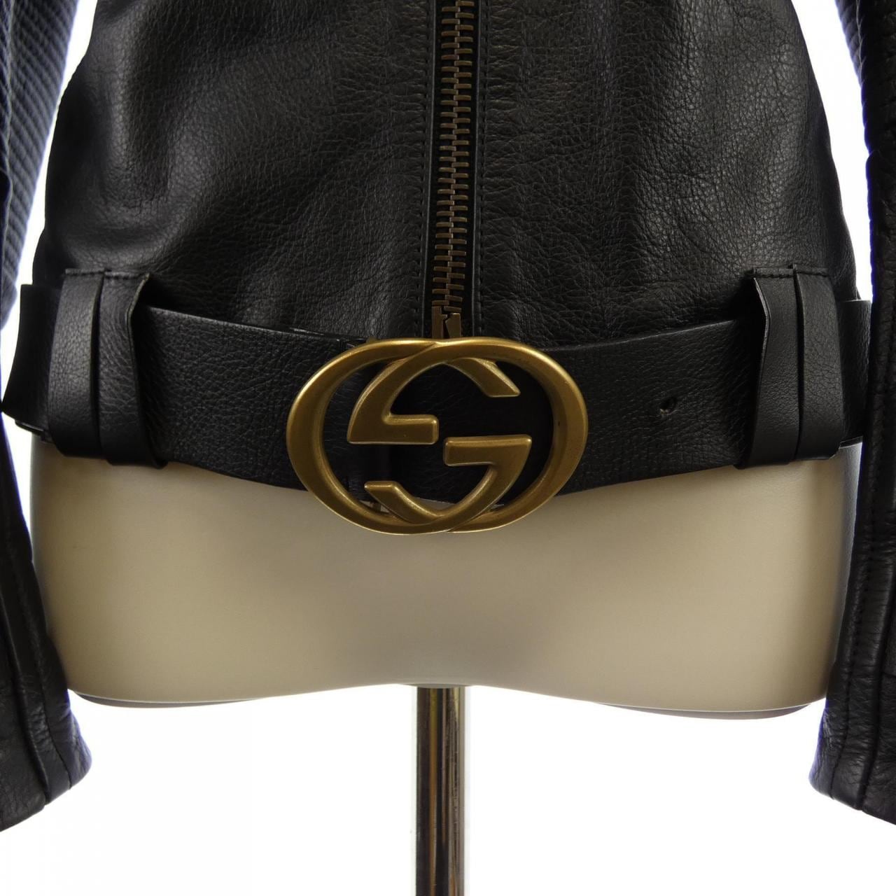 【ヴィンテージ】グッチ GUCCI 116973 XN048 レザージャケット