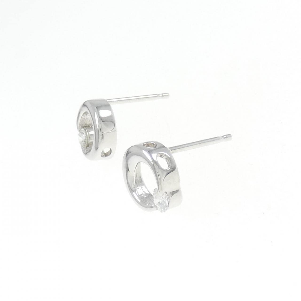 PT ダイヤモンド ピアス 0.22CT