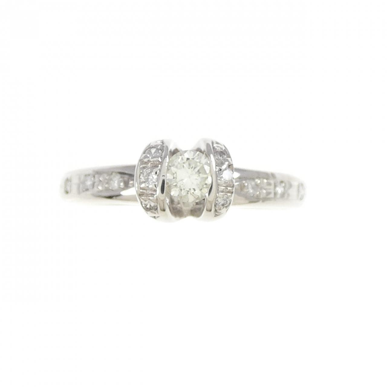 PT900 ダイヤモンド リング 0.13CT