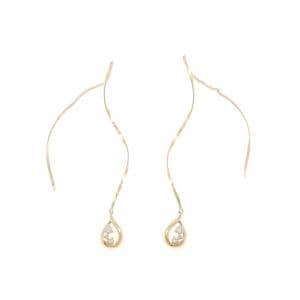 K18YG ダイヤモンド ピアス