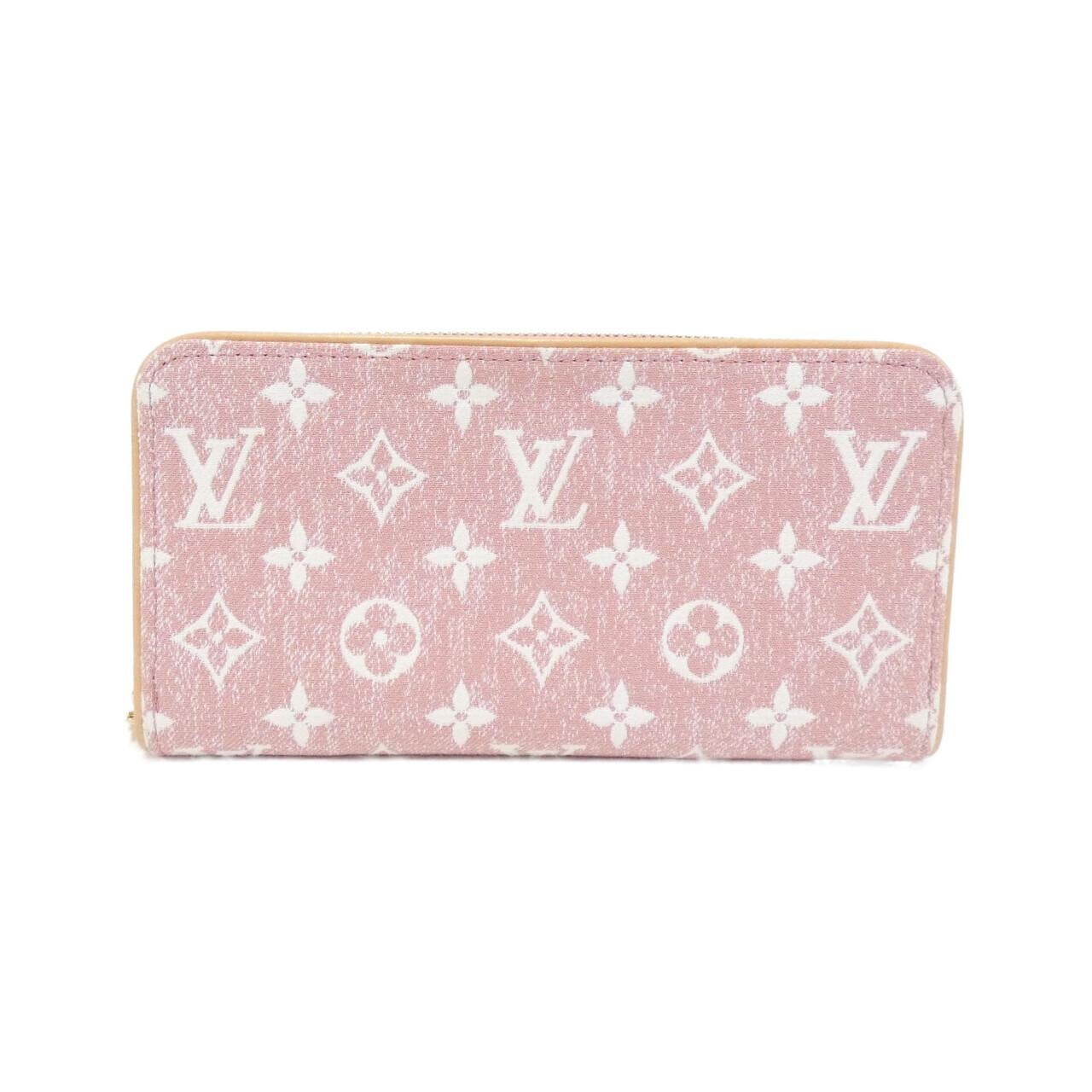 LOUIS VUITTON Monogram Jacquard Denim Zippy Wallet M81182 Wallet