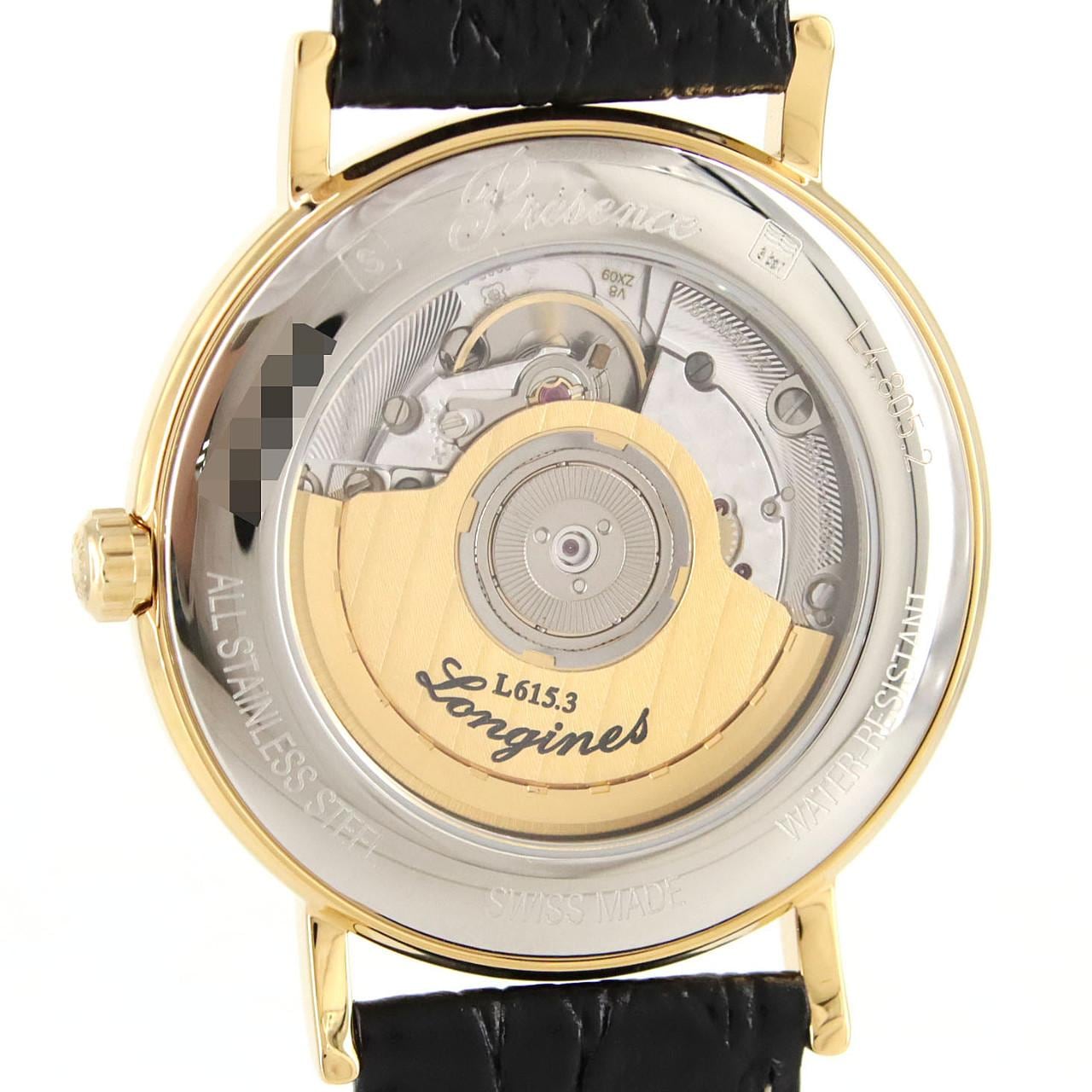 【新品】ロンジン プレザンス L4.805.2.11.2 GP 自動巻