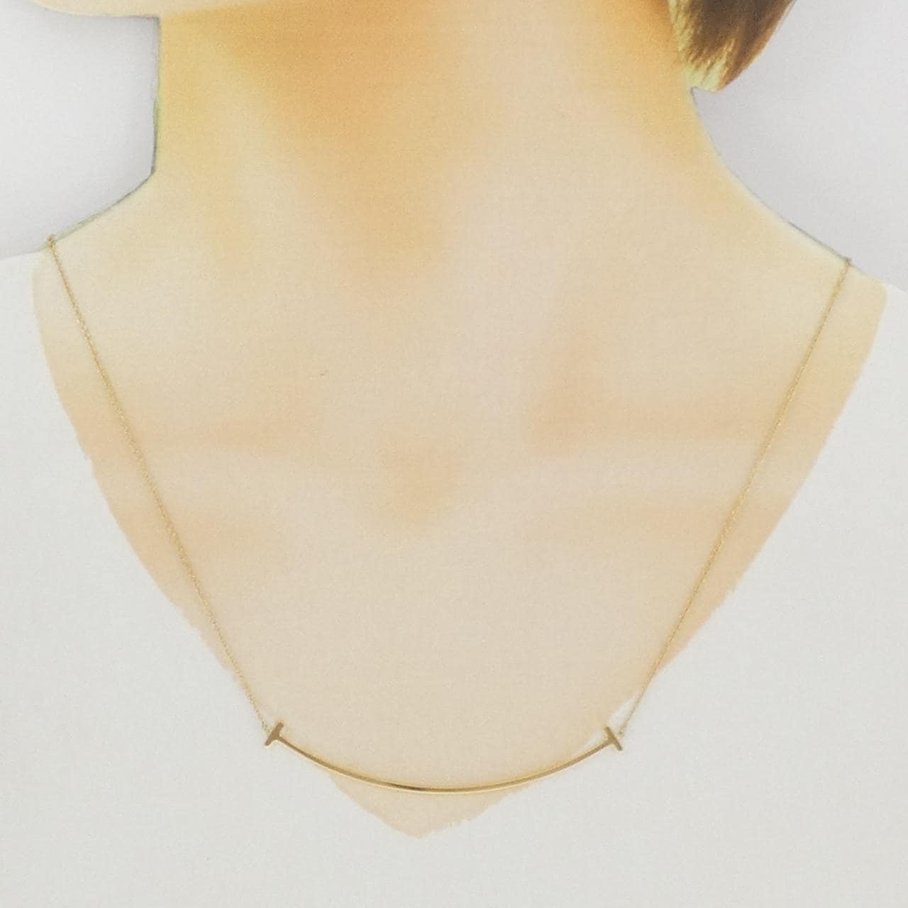 ティファニー Tスマイル ラージ ネックレス