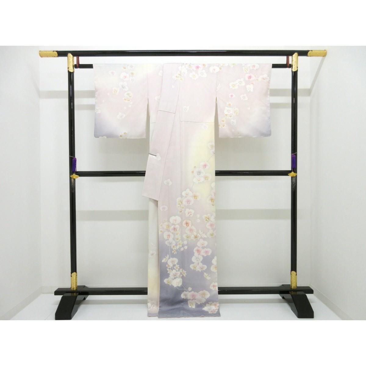 訪問着　友禅加工ボカシ染
