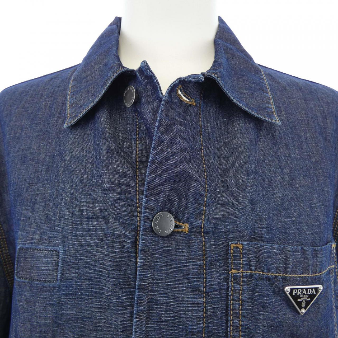 プラダ PRADA トライアングルロゴ GEB254 SOOO 14J2 ジャケット