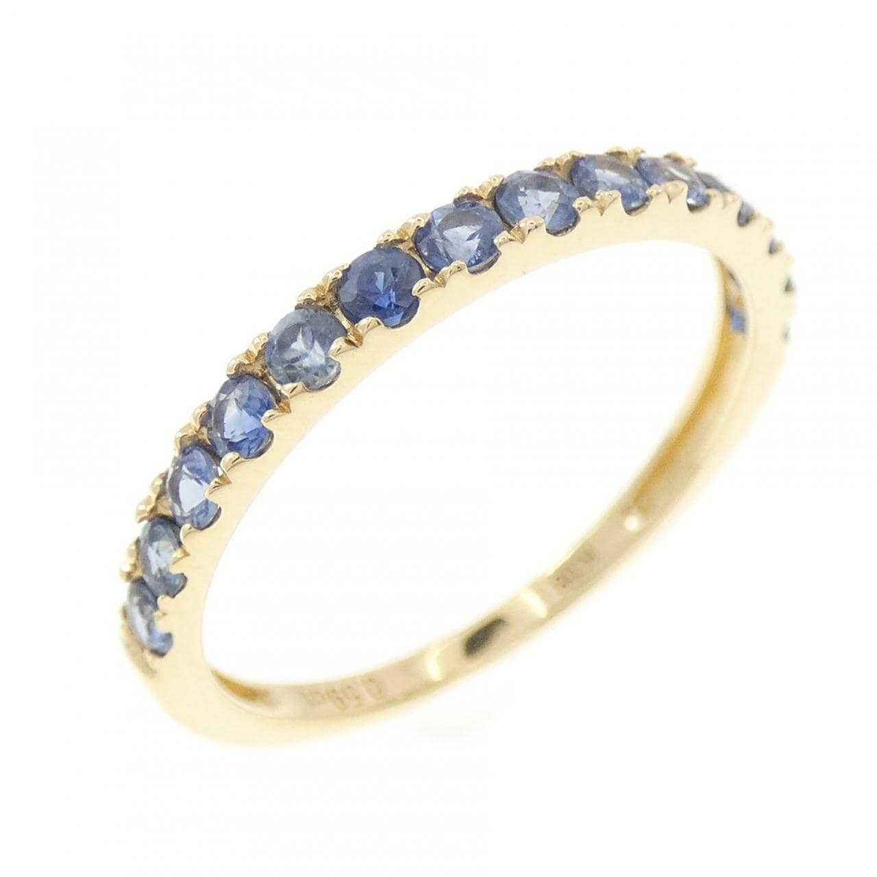 K18YG サファイヤ リング 0.59CT