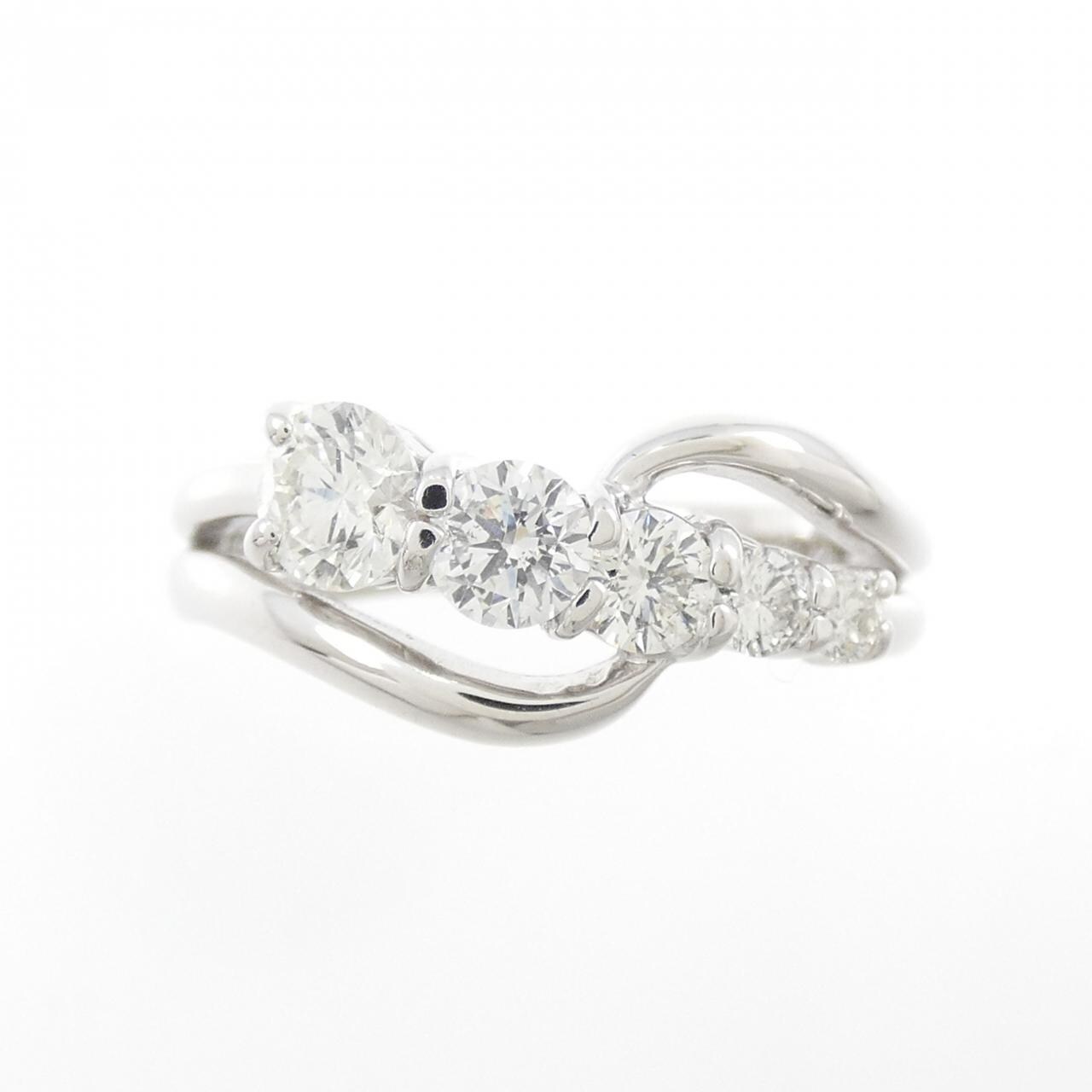 K18WG ダイヤモンド リング 0.24CT