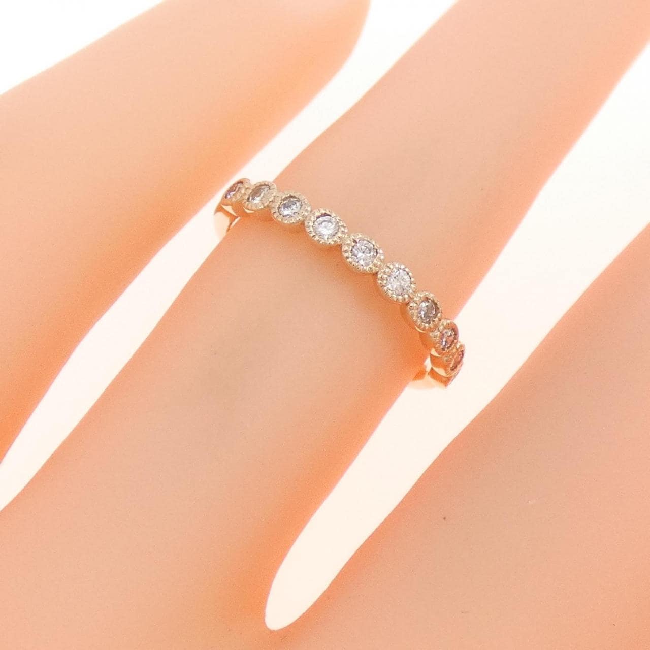 クミキョク ダイヤモンド リング 0.14CT