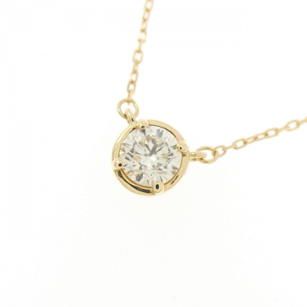 K18YG ダイヤモンド ネックレス