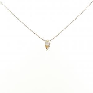 K18YG ダイヤモンド ネックレス 0.06CT