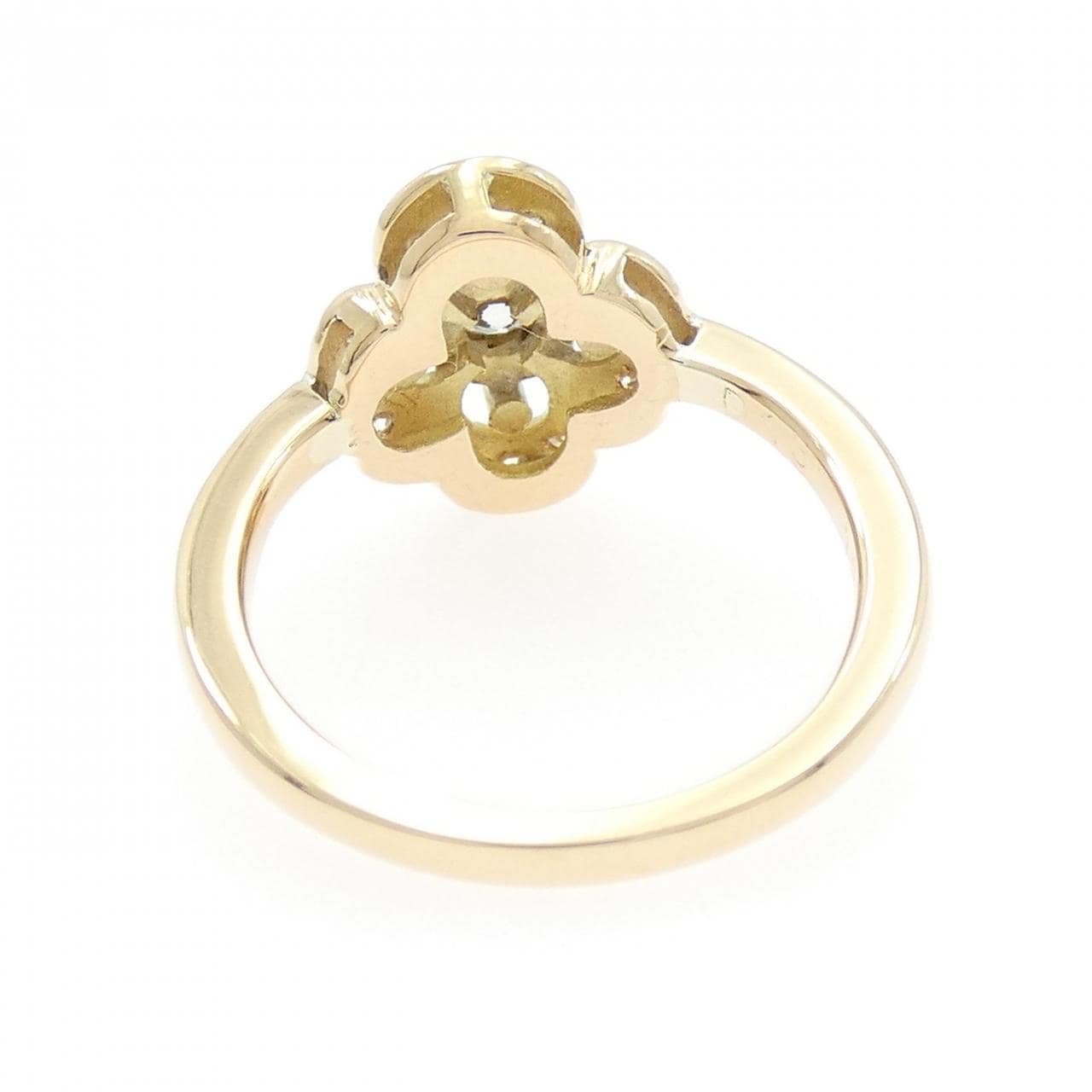 K18YG ダイヤモンド リング 0.16CT
