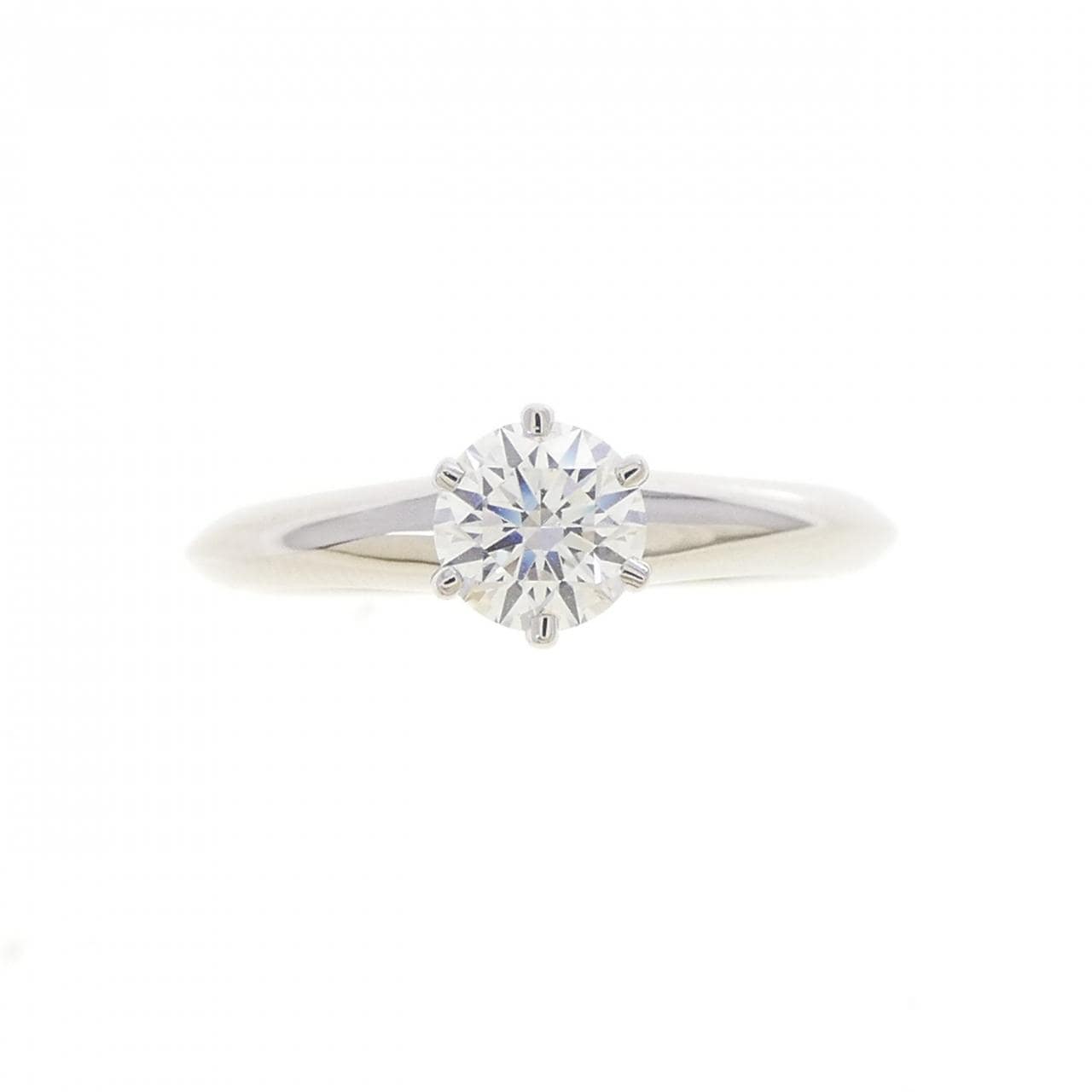 ティファニー クラシックソリティア リング 0.45CT