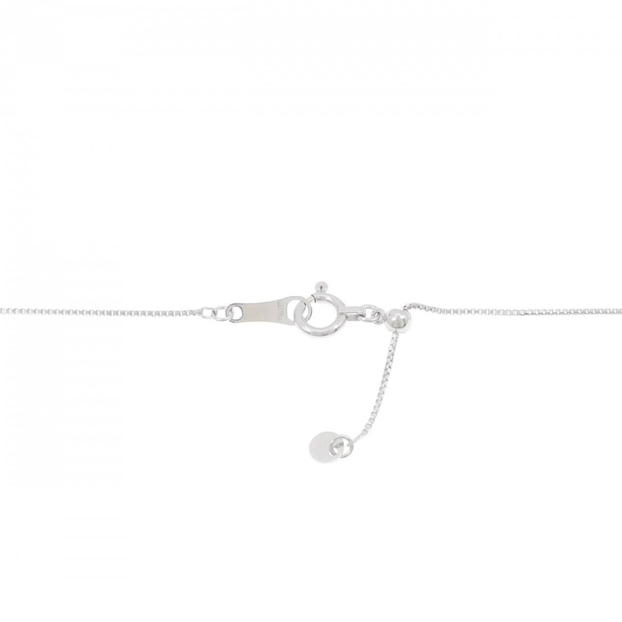 K18WG サファイヤ ネックレス 0.80CT