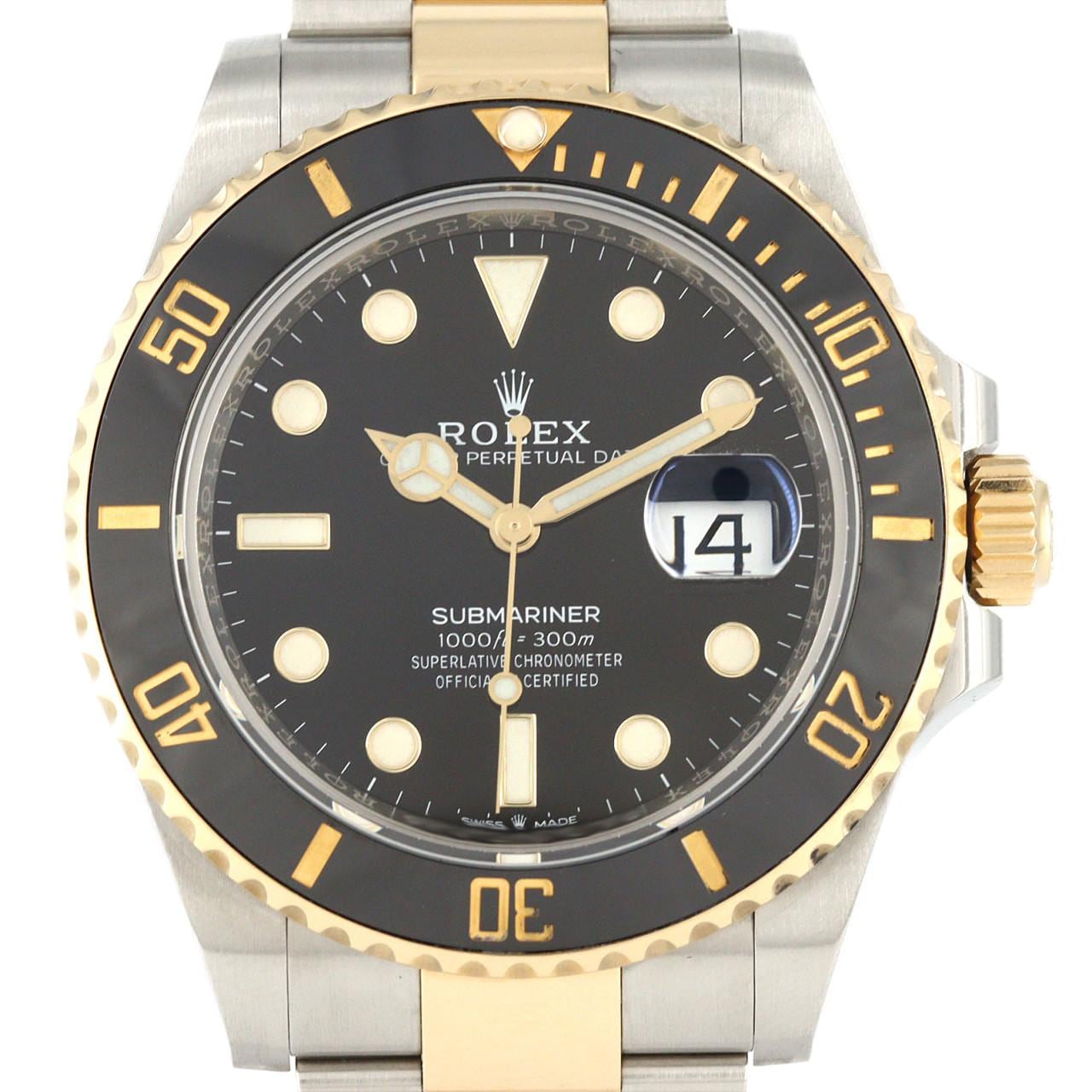 ロレックス サブマリーナーデイト 126613LN SSxYG 自動巻 ランダム番