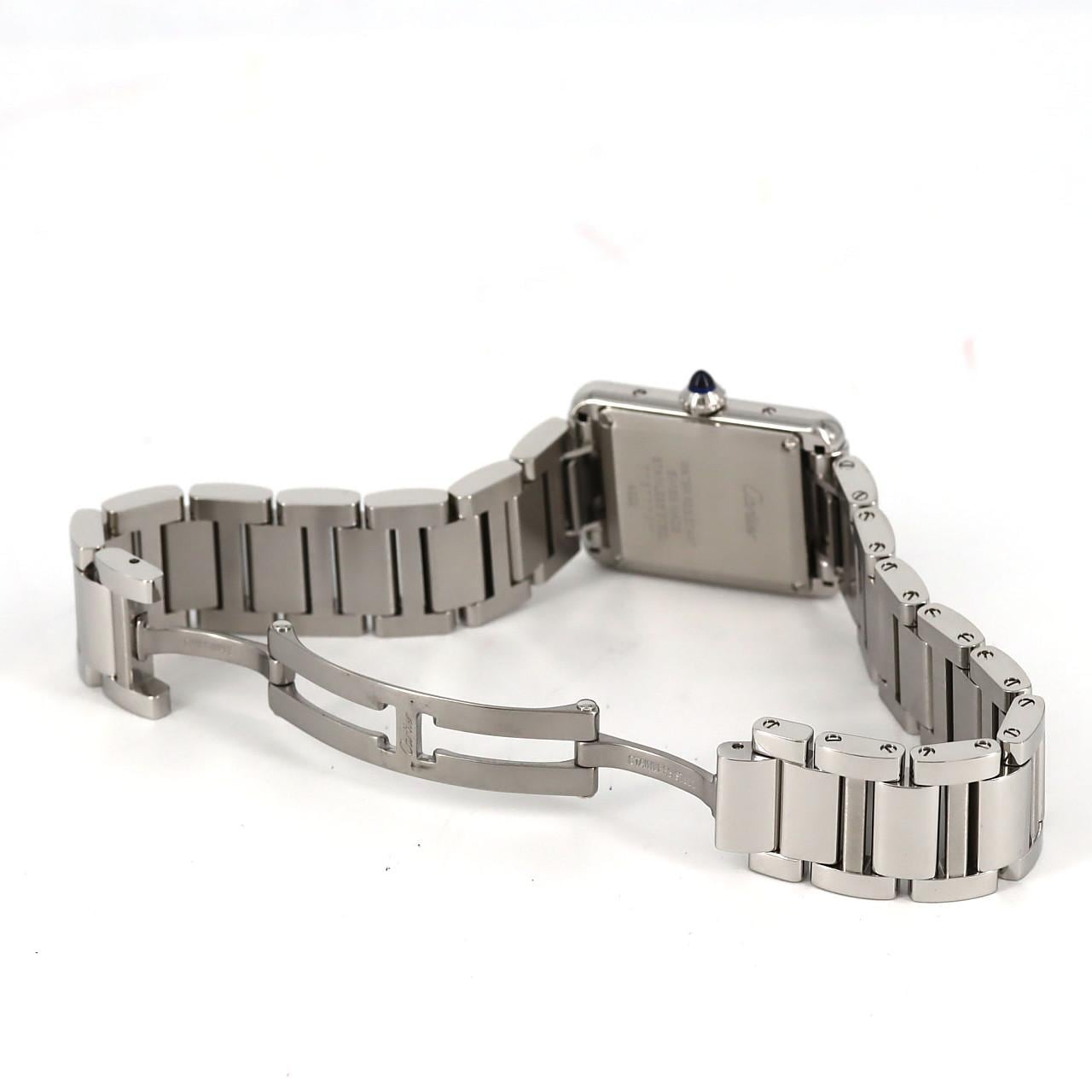 Cartier坦克桅杆 SM WSTA0051 SS石英