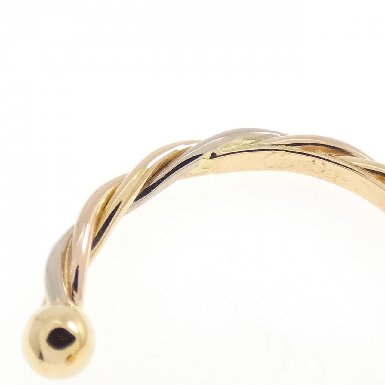 カルティエ 750スリーカラー リング