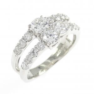 トリロジー ダイヤモンド リング 0.700CT