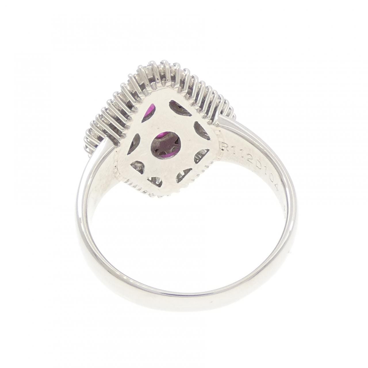 PT900 ルビー リング 1.12CT