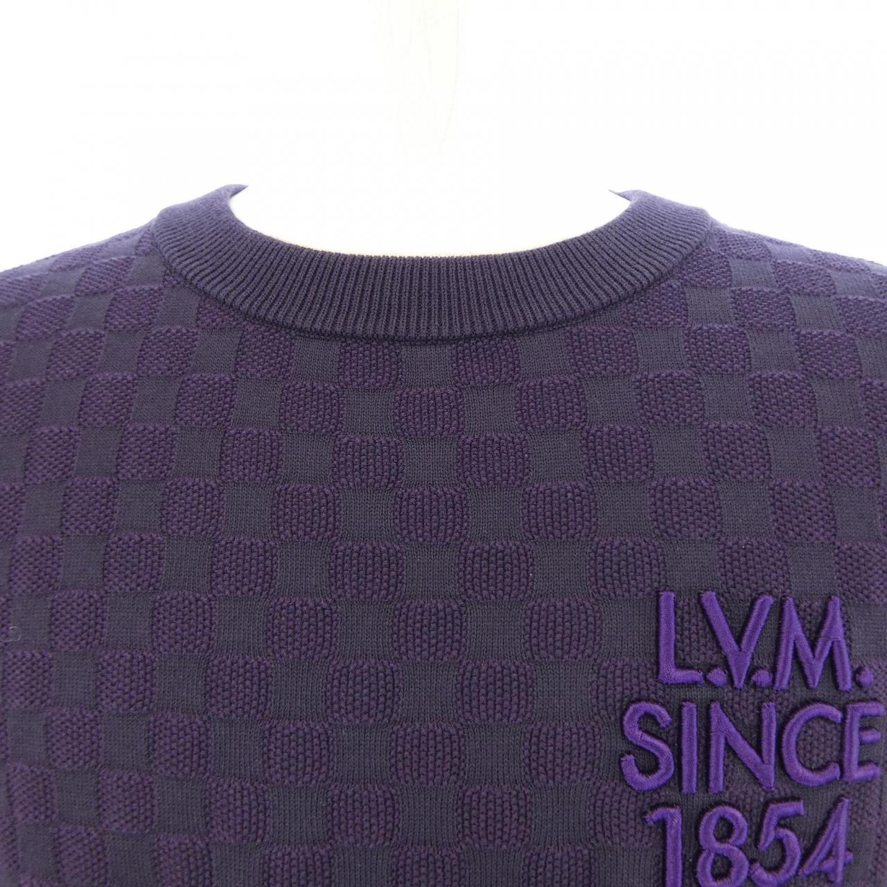 ルイヴィトン LOUIS VUITTON ダミエジャカード ショートスリーブクルーネック HUN90WAUR トップス