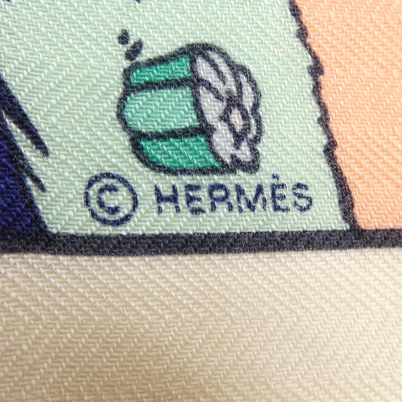 エルメス HERMES ロコモーション　LOCOMOTION H244098S カレジェアン140 ショール
