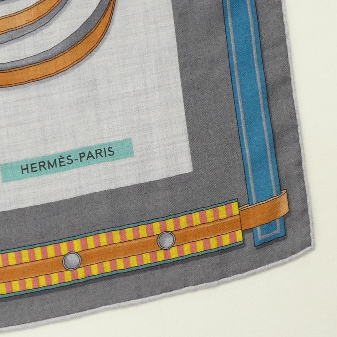 エルメス HERMES LETTRES EQUESTRES H244039S カレジェアン140 ショール