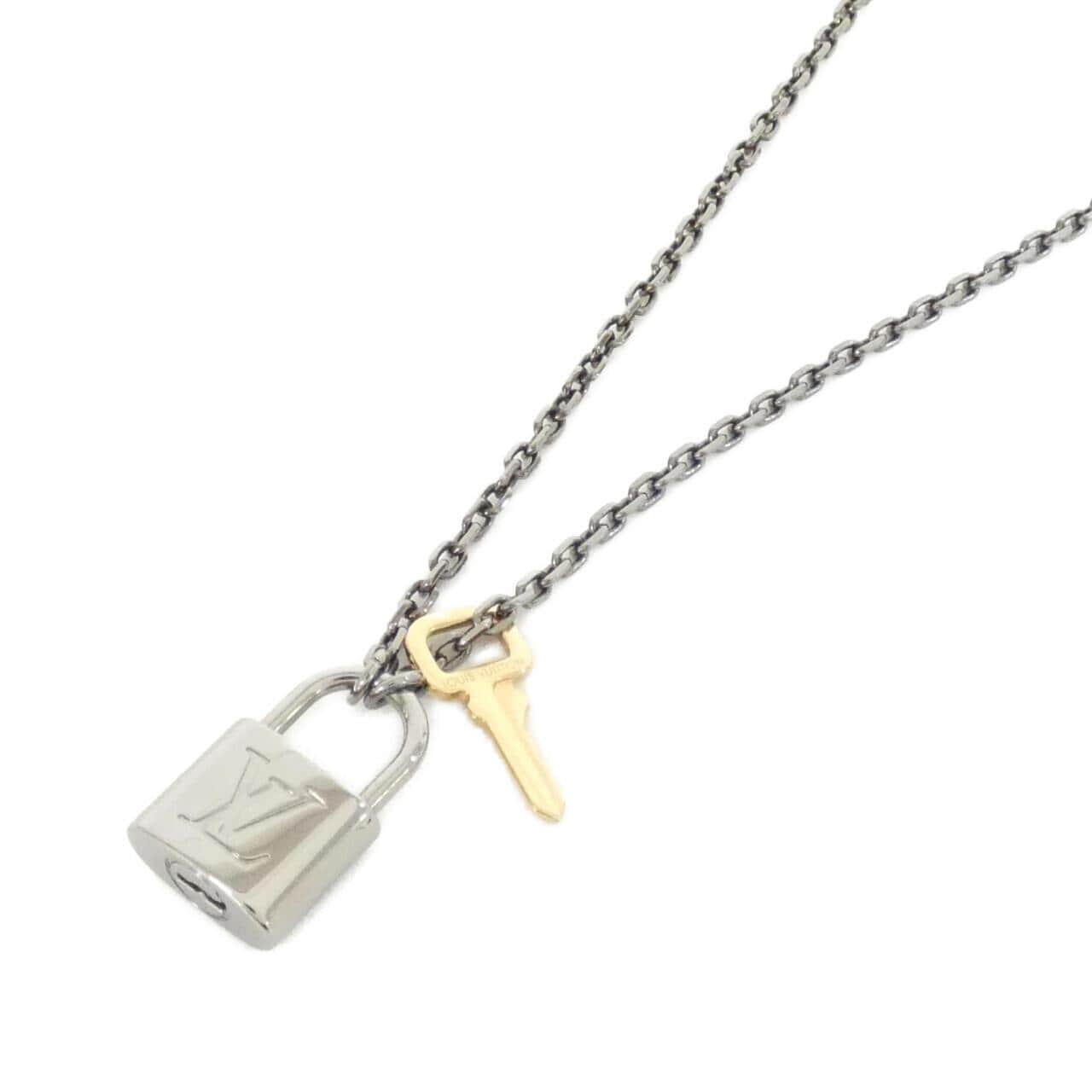 ルイヴィトン バレンタイン パドロック ネックレス M01149 ネックレス