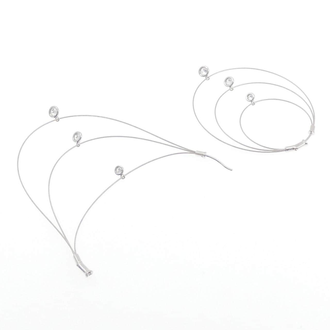 タサキ ダイヤモンド ピアス 0.60CT