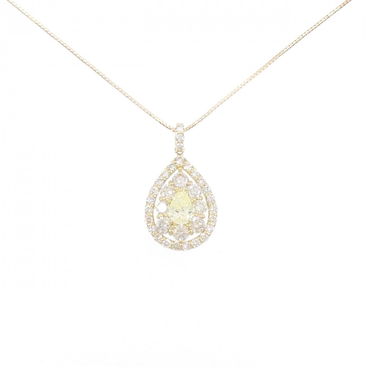 【新品】K18YG ダイヤモンド ネックレス 1.00CT