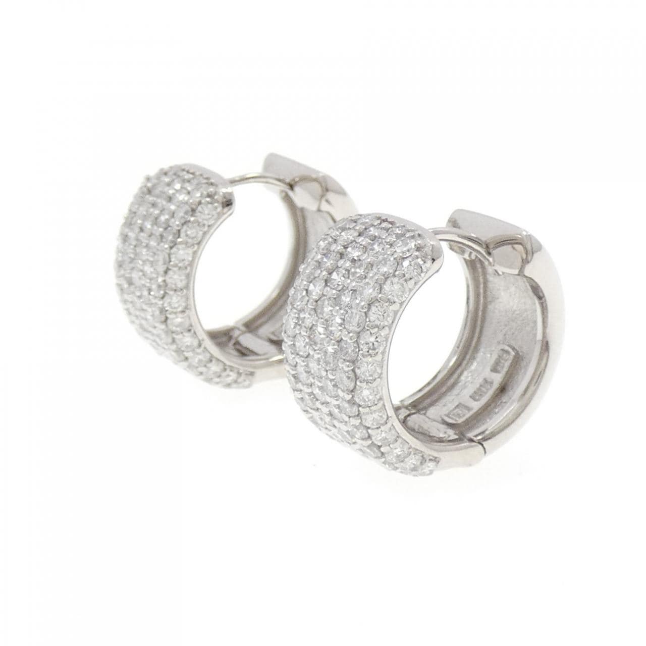 ポンテヴェキオ ダイヤモンド ピアス 2.10CT