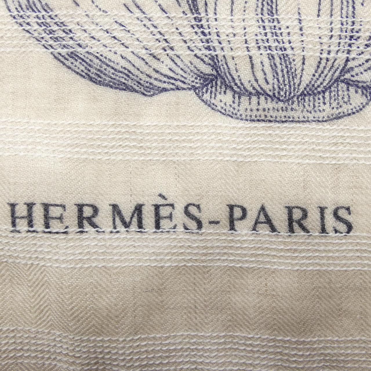 エルメス HERMES INDEX PALMARUM TRANSAT EMBROIDERED H783366S カレジェアン140 ショール