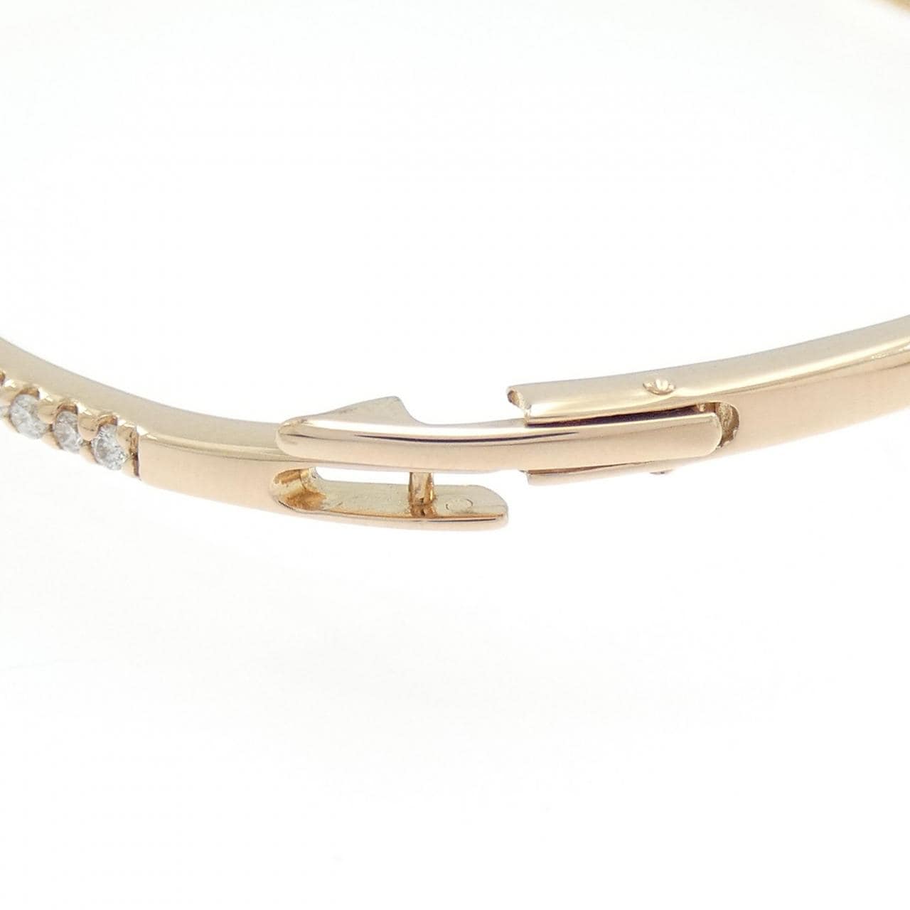 K18PG ダイヤモンド バングル 0.50CT