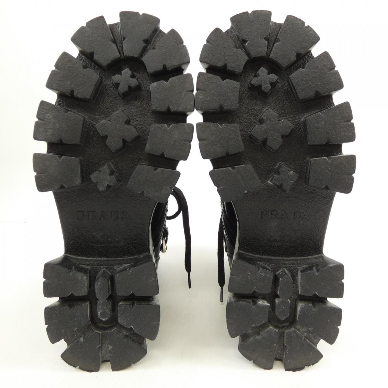 プラダ PRADA モノリス トライアングルロゴ 1T255M ブーツ