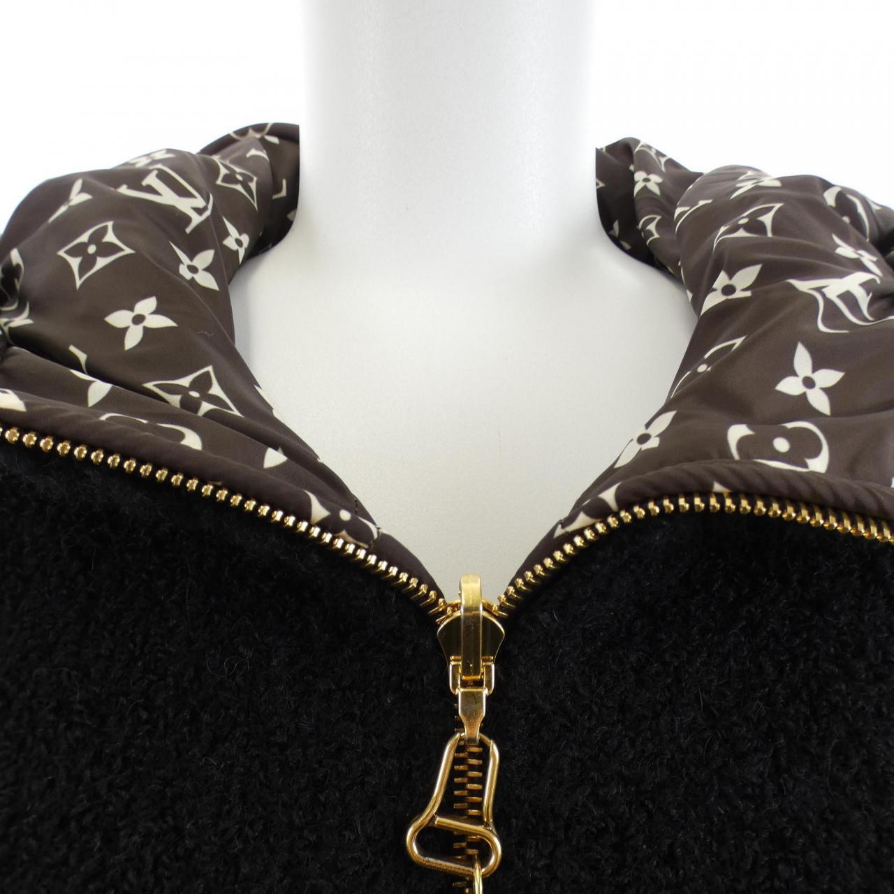 ルイヴィトン LOUIS VUITTON リバーシブルブークレウールパーカ FNOW89RF6 ブルゾン