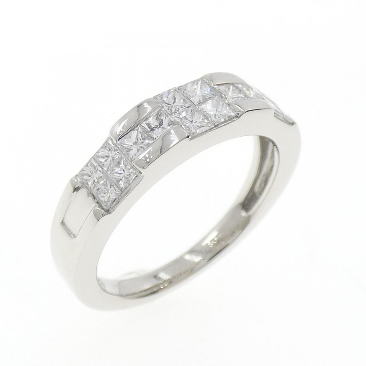 PT950 ダイヤモンド リング 0.50CT