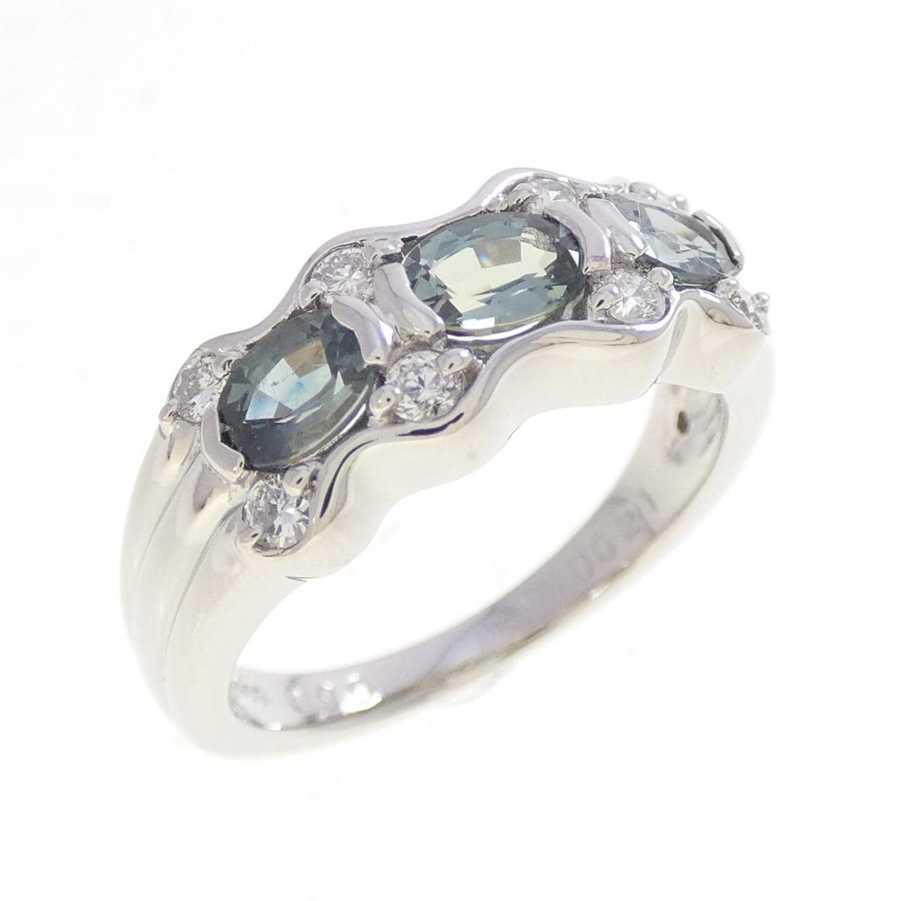 PT900 アレキサンドライト リング 0.99CT