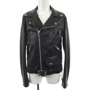 クロムハーツ CHROME HEARTS 2225-304-9511 レザーライダースジャケット