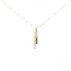 K18YG ダイヤモンド ネックレス 0.10CT