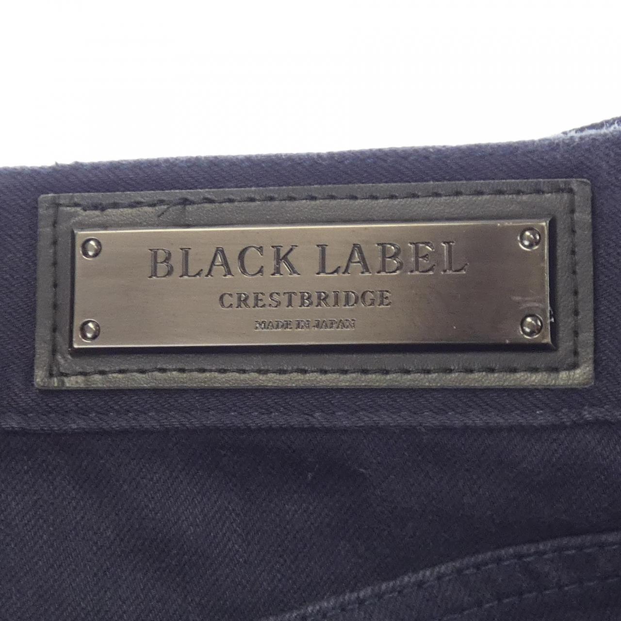 黑色蕾絲手鏈BLACK LABEL CRESTBRI牛仔褲