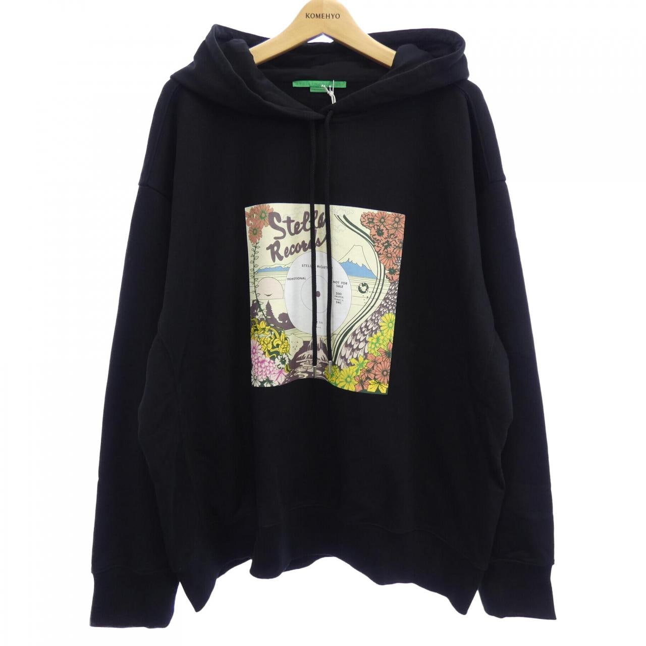 ステラマッカートニー STELLA MCCARTNEY レコードフーディ パーカー
