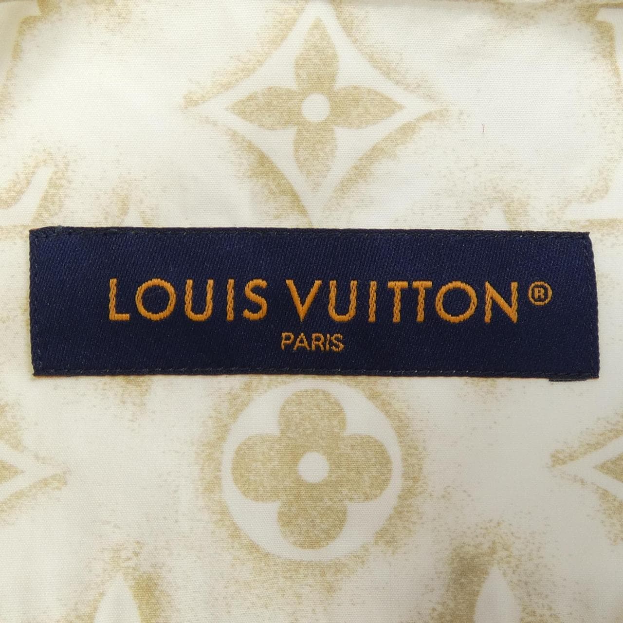 ルイヴィトン LOUIS VUITTON モノグラムロングスリーブコットンシャツ HPS33WZR6 シャツ