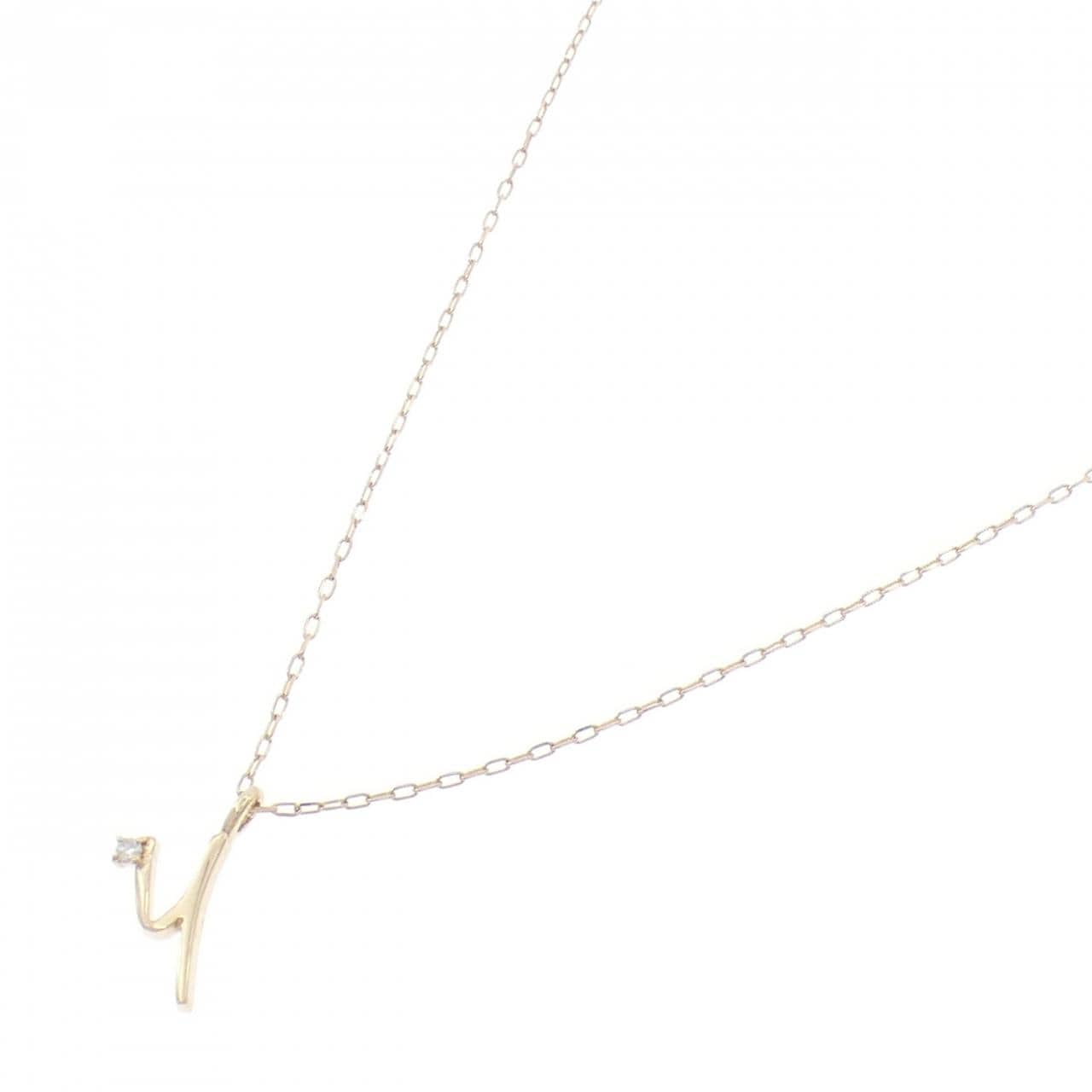 4゜C ダイヤモンド ネックレス