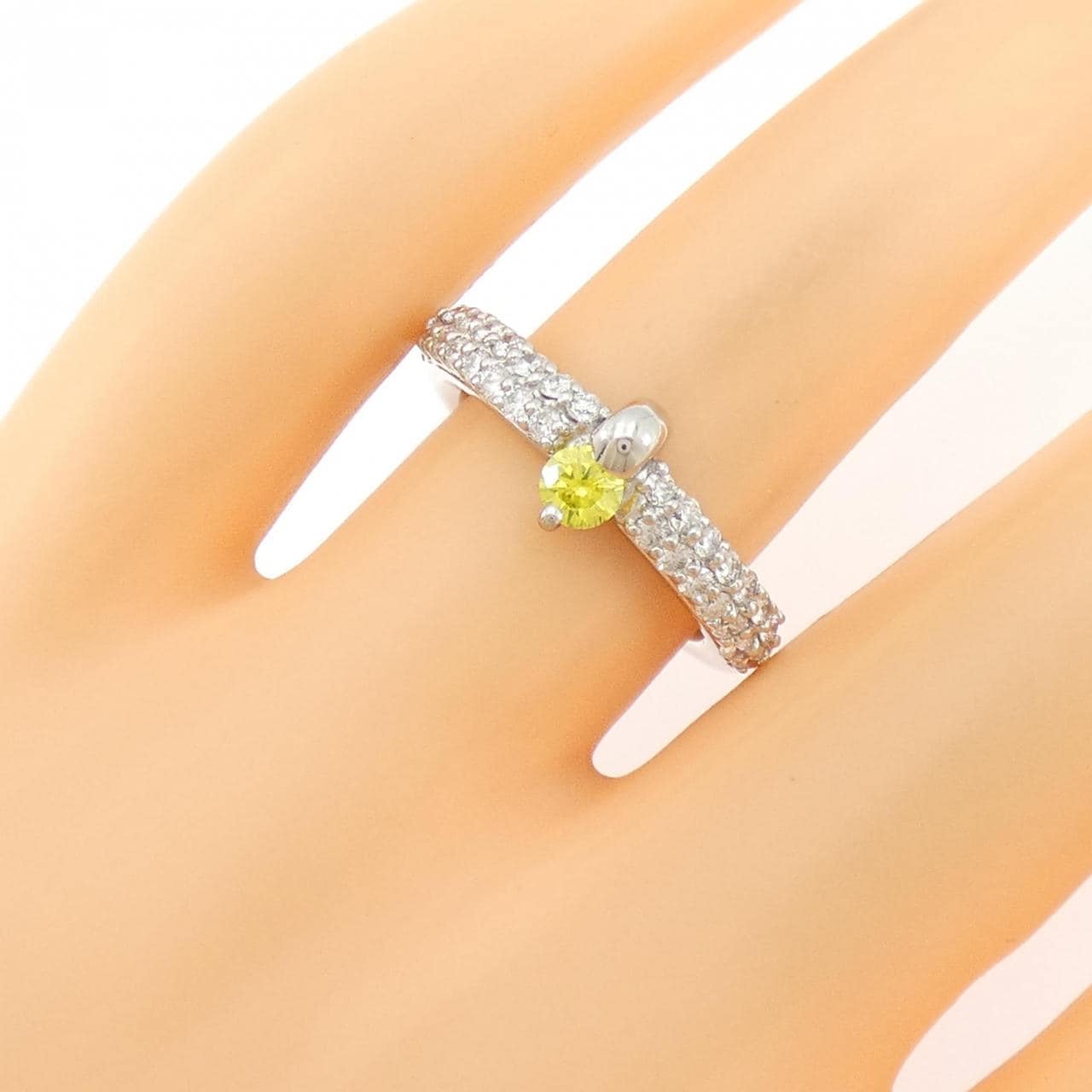 PT900 ダイヤモンド リング 0.164CT
