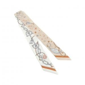 【未使用品】エルメス C'EST LA FETE ツイリー 062743S スカーフ
