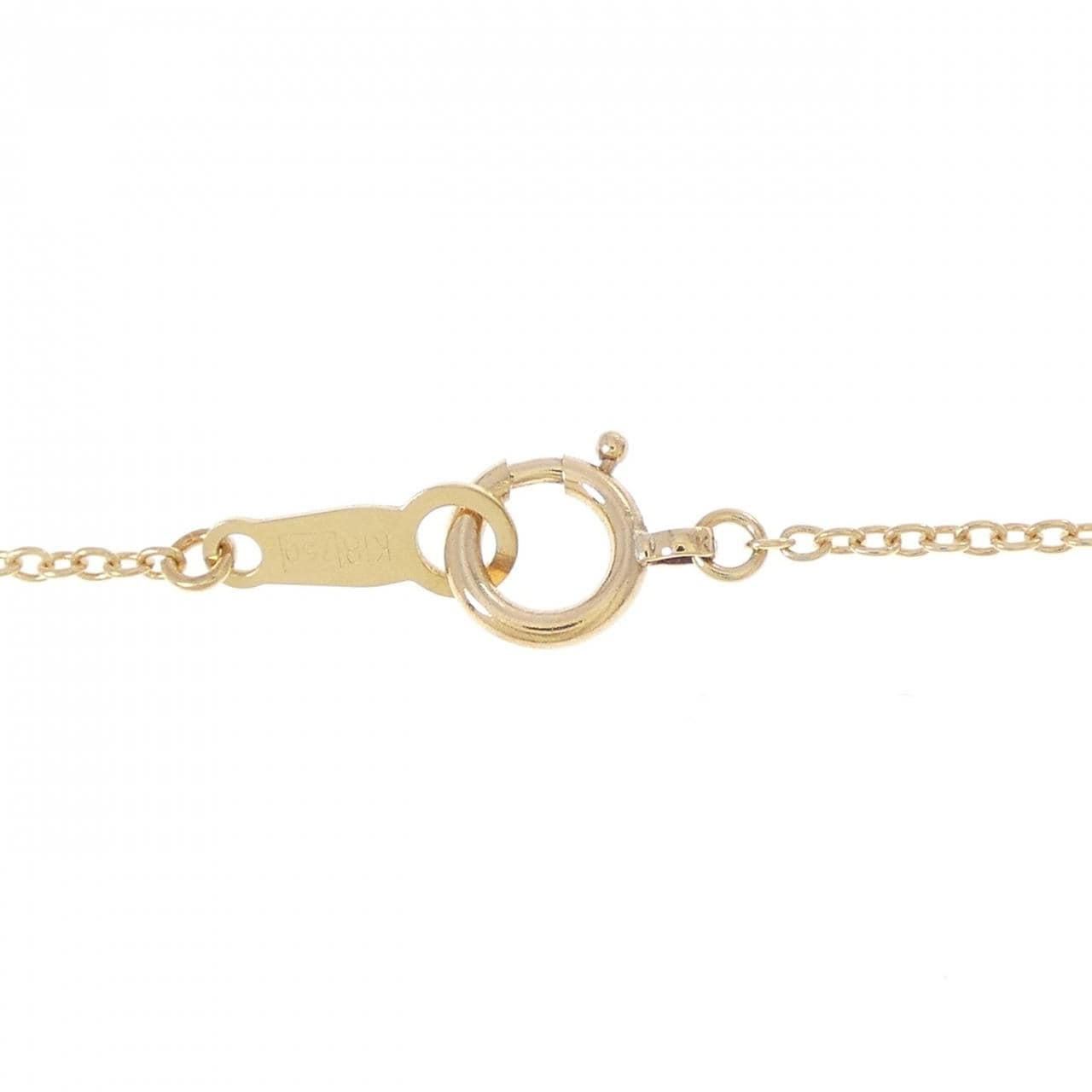 K18YG ダイヤモンド ネックレス 0.09CT