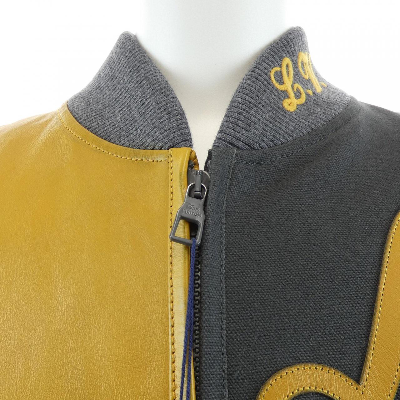 ルイヴィトン LOUIS VUITTON ミックスキャンバスレザーボンバー HOL76EXS0 ブルゾン