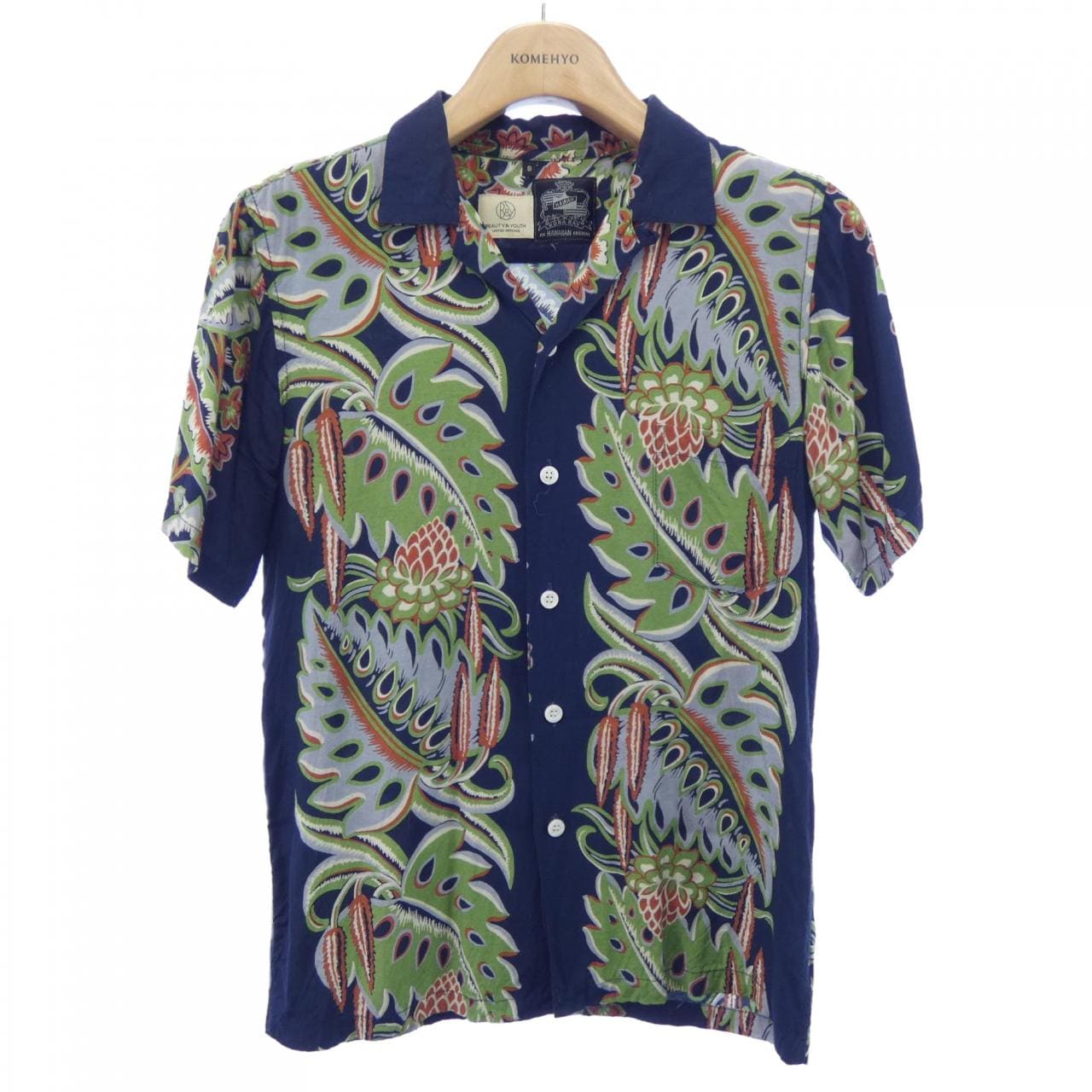 ビューティーアンドユース BEAUTY&YOUTH(U.A) S／Sシャツ