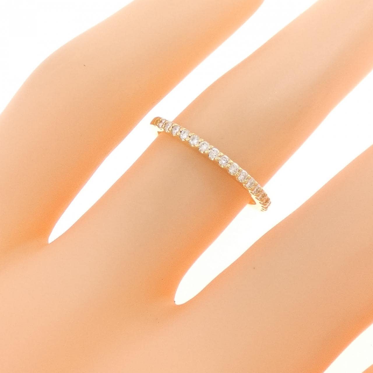 ポンテヴェキオ ハーフエタニティ リング 0.13CT