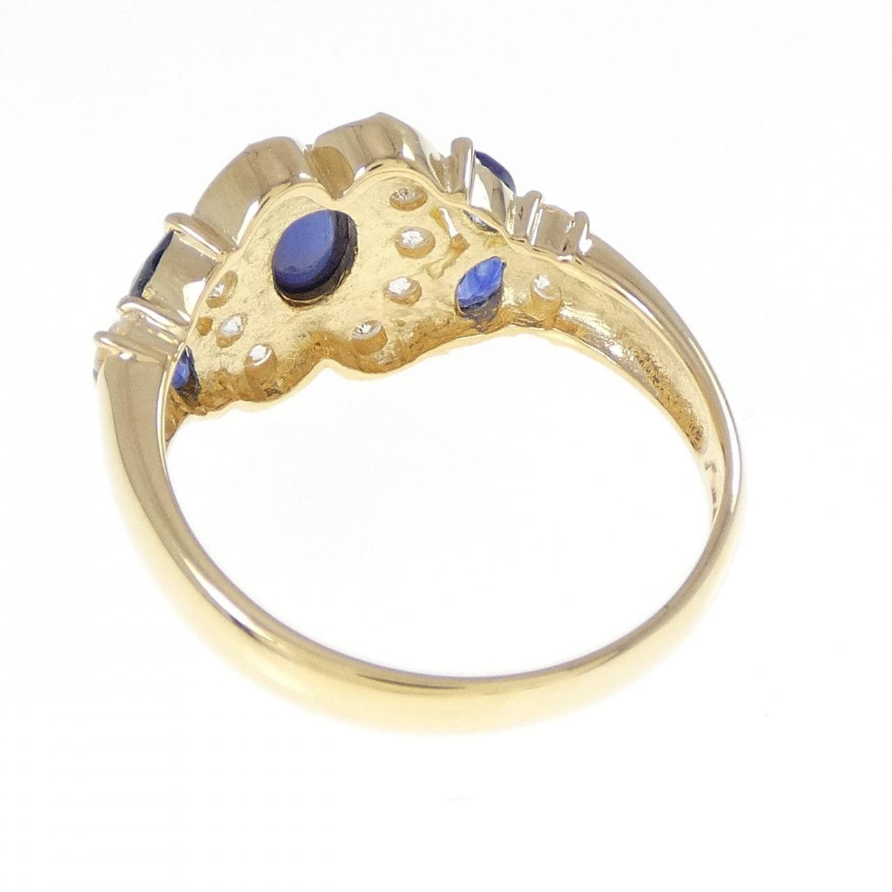 K18YG サファイヤ リング 1.06CT