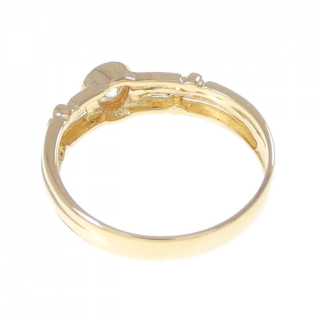 K18YG ダイヤモンド リング 0.15CT