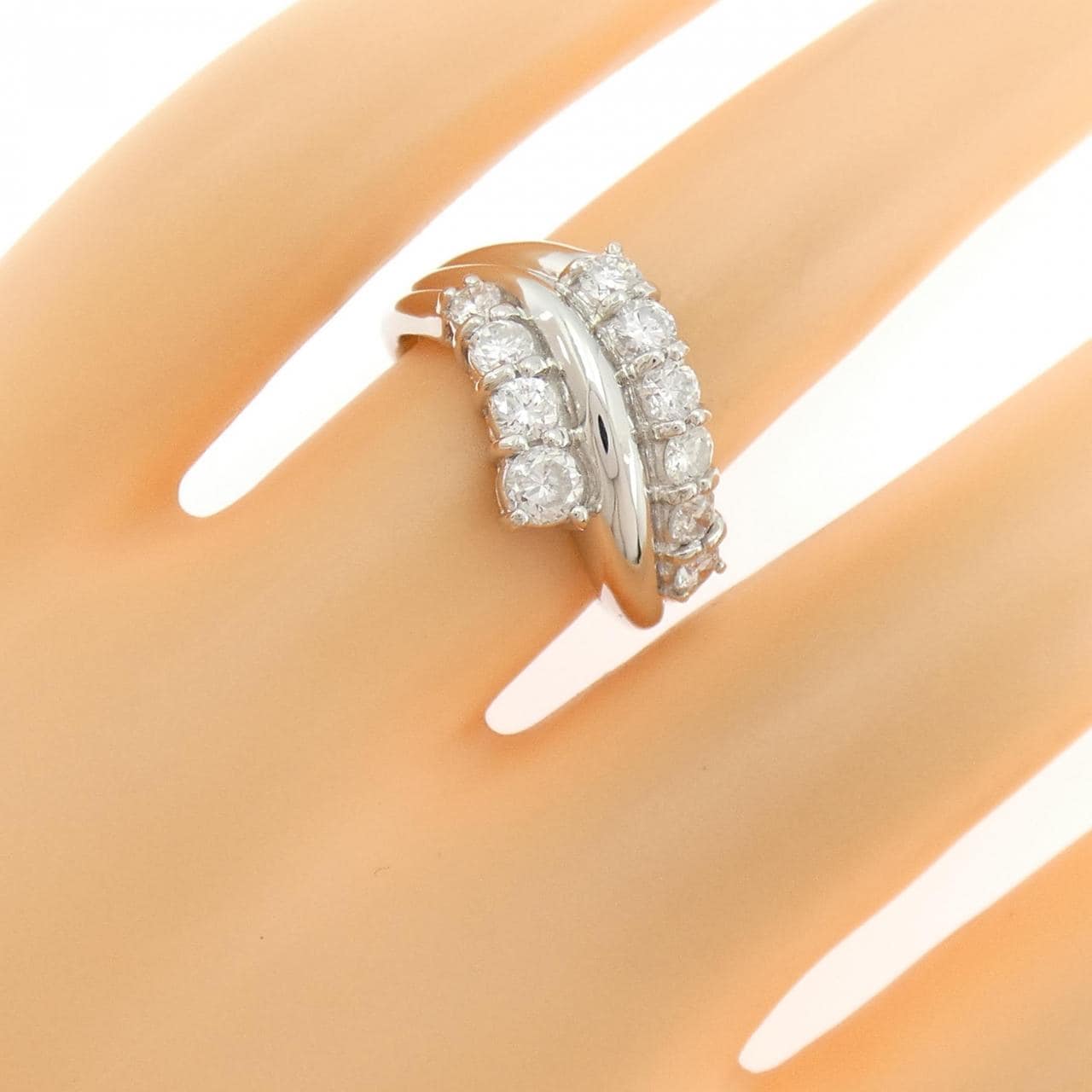 PT900 ダイヤモンド リング 1.00CT